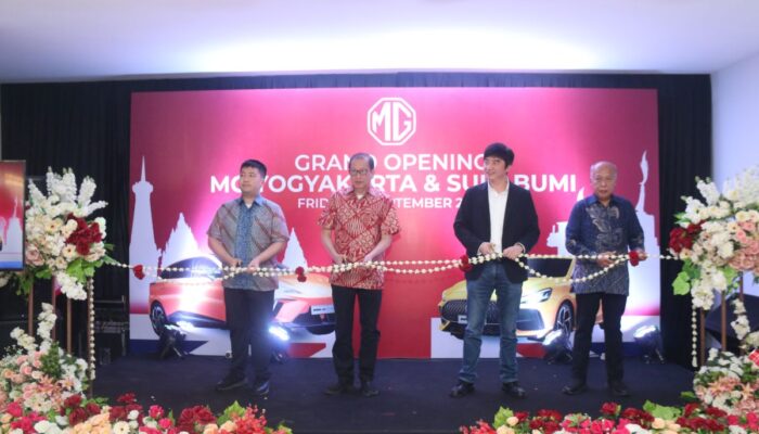 MG Motor resmikan diler terbaru di Yogyakarta dan Sukabumi