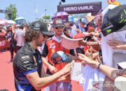 Momen para pembalap MotoGP sapa penggemarnya di Indonesia